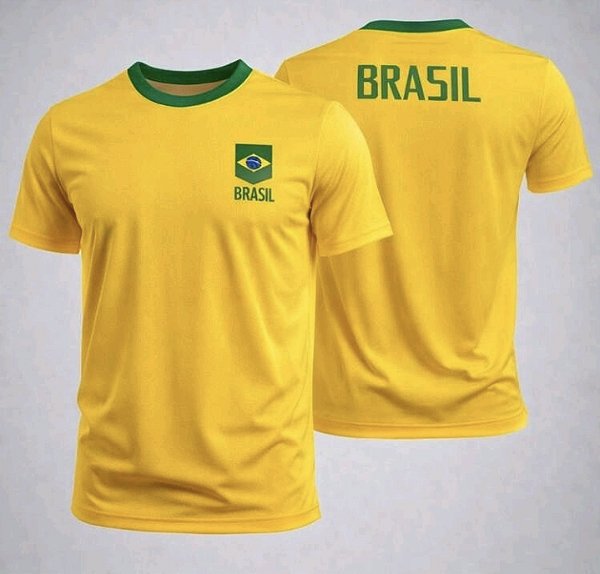 Camisa Do Brasil Masculina Seleção