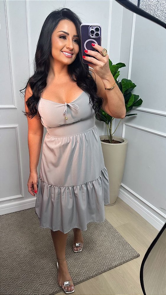 VESTIDO CURTO ALÇA
