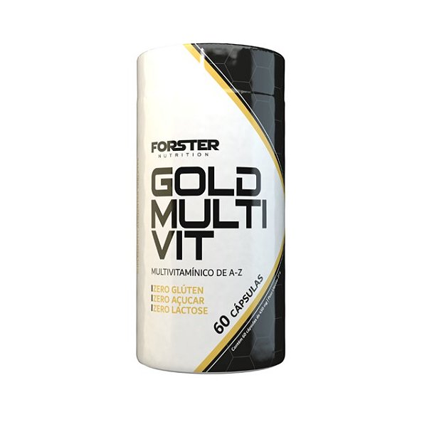 Gold Multi Vit 60 Cápsulas - Forster Nutrition