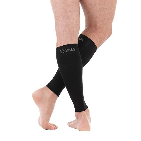 Meia Venosan Sportactive 3/4 20-30mmHg Preta