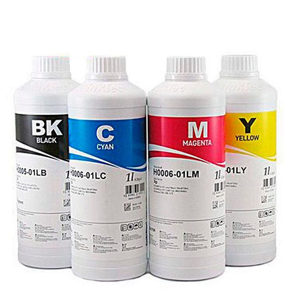 Tinta InkTec para Recarga de Cartuchos de Impressoras HP (4 Litros)