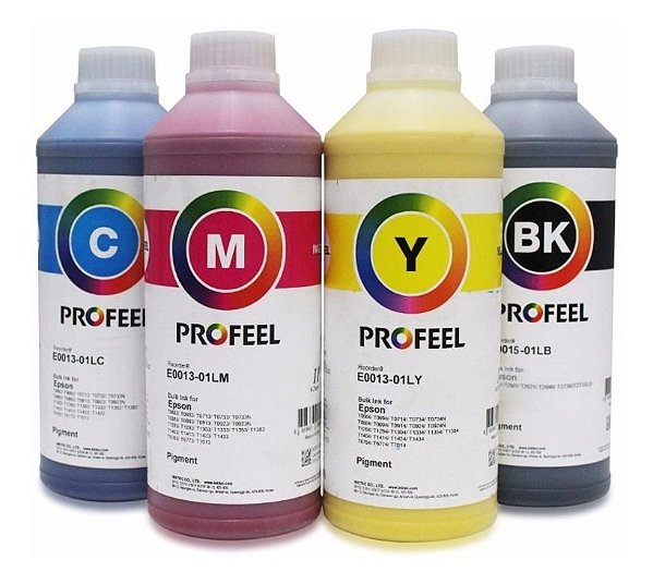 Tinta Inktec Profeel Pigmentada para Impressora Epson (4 Litros)