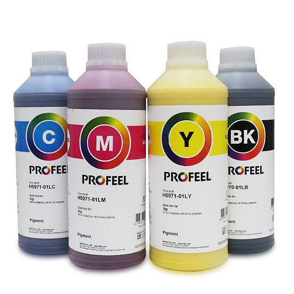 Tinta Pigmentada InkTec para Impressora HP ProX (4 Litros)