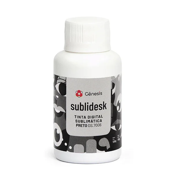 Tinta Sublimática Gênesis Preta (100ml)