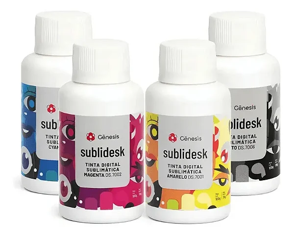 Tinta Sublimática Gênesis (4x100ml)
