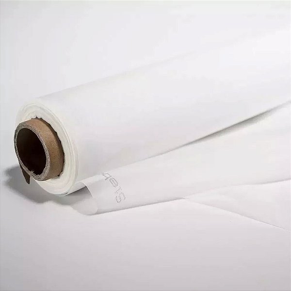 Poliéster Branco para Telas de Silk 120 Fios (1x1,15mt)