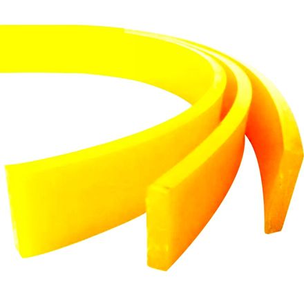 Tira de Poliuretano Amarelo para Rodo de Serigrafia 70SH (50cm)