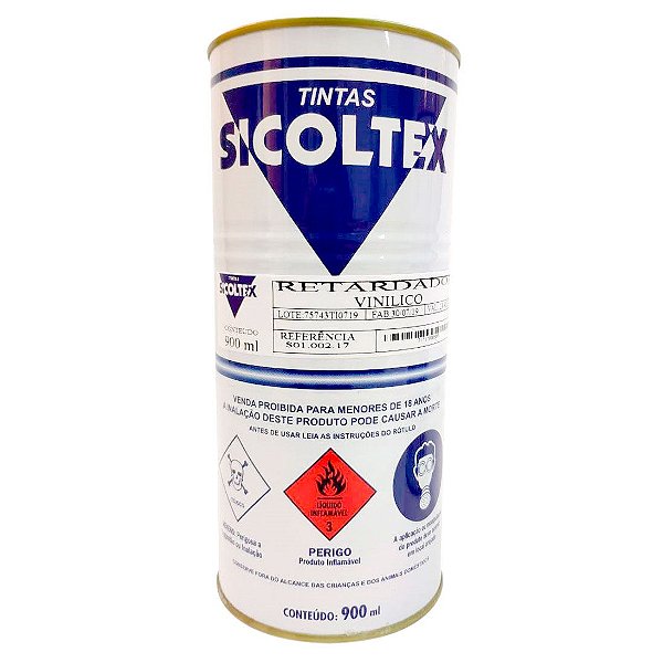 Retardador para Tinta Vinílica de Serigrafia Sicoltex (900ml)