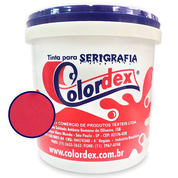 Tinta para Serigrafia Colordex Plastcolor Magenta (1kg)