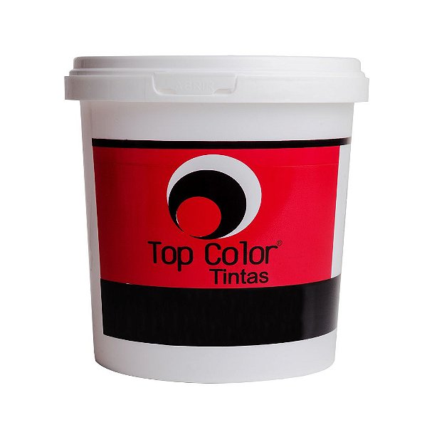 Tinta para Serigrafia Top Color Hidrotop Cobertura Vermelho Vivo (1kg)