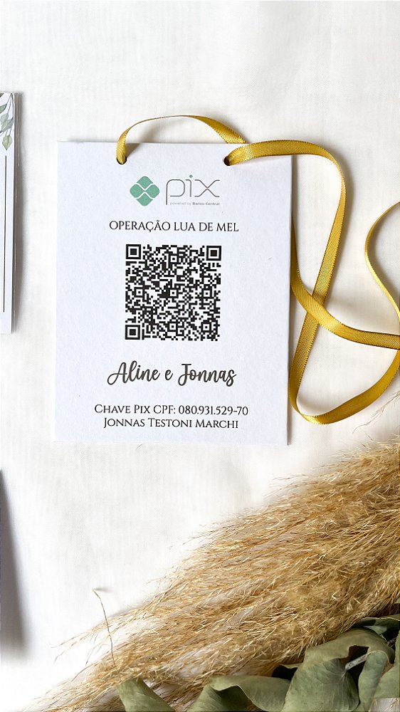 Placa Operação Lua de Mel