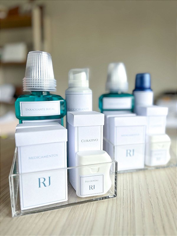 Kit Toalete Essencial Feminino e Masculino