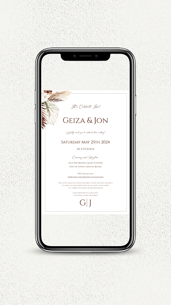 Convite Virtual (Sem Links)