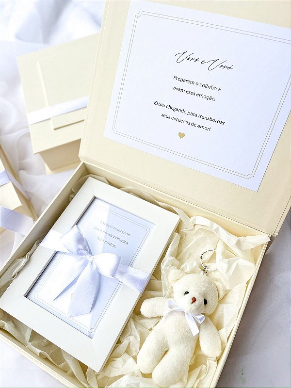 Caixa Convite Ursinho