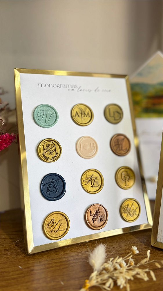 Opcional Personalização de Lacre de cera - Adicional integral