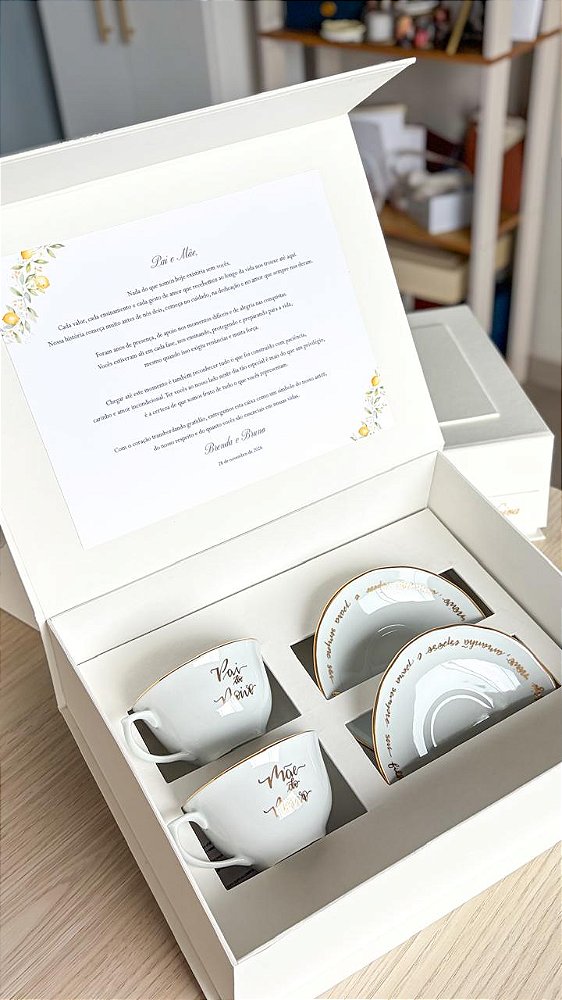 Caixa B&B para Kit Porcelana (não acompanha)