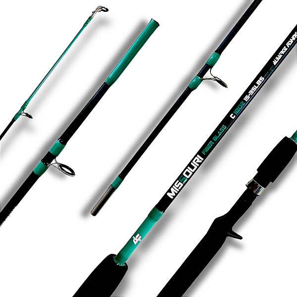 Vara Albatroz Missouri 1,80m 35lbs Maciça - Para Carretilha