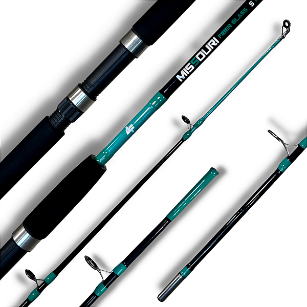 Vara Albatroz Missouri 2,40m 40lbs Maciça - Para Molinete