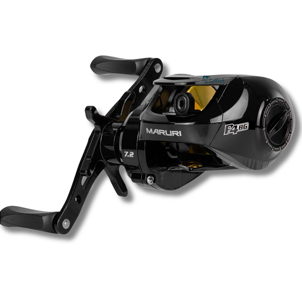 Carretilha Maruri P4 BG 4 Rolamentos Drag 8,5kg - Preta