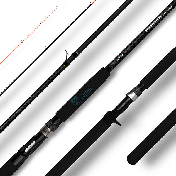 Vara Saint Feeder Carboon 2,40m 17lbs - Para Carretilha