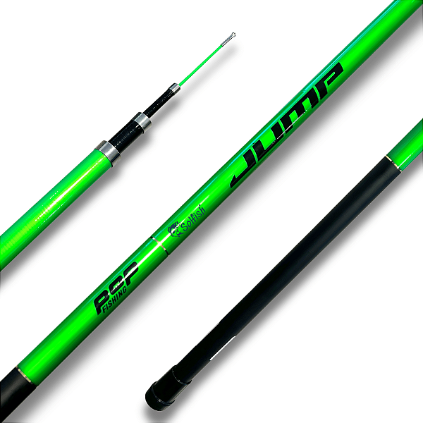 Vara Telescópica Pop Fishing Jump 4m Gomo Longo
