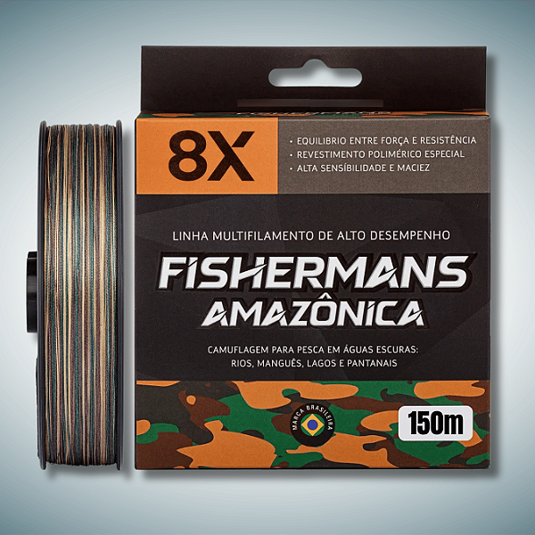 Linha Fishermans Amazonica 8x 150m