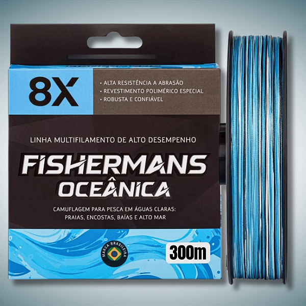 Linha Fishermans Oceanica 8x 300m