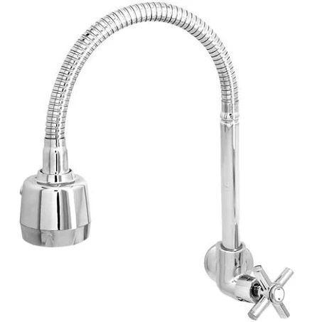 Torneira Gourmet Parede Metal Cromado Bica Móvel 2064 C31 ¼ Volta