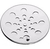 Grelha Inox Redonda 150 mm Sem Caixilho – Fecho Abre e Fecha para Banheiro e Cozinha