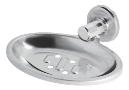 Saboneteira Banheiro Porta Sabonete Aço Inox