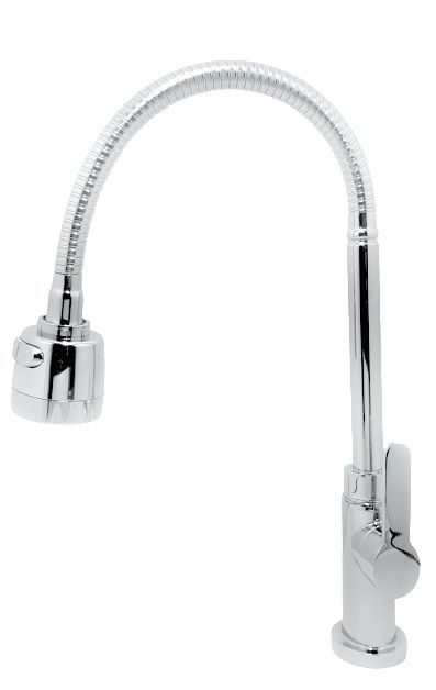 Torneira Gourmet Mesa/Bancada Metal Cromado Bica Móvel 1468 C79 ¼ Volta Luxo