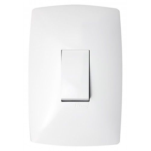 CJ INTERRUPTOR PARALELO VERTICAL 4X2 - BLUX HOME BRANCO