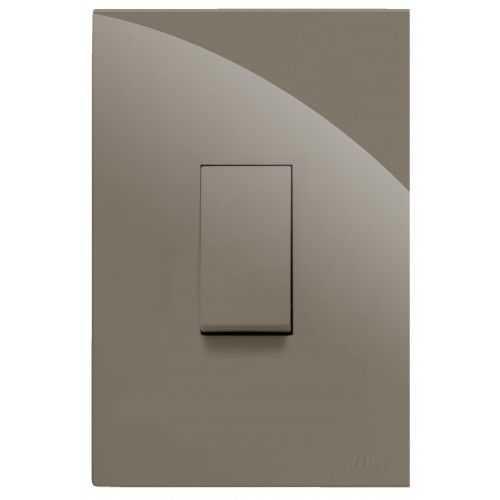 CJ INTERRUPTOR  SIMPLES VERTICAL 4X2 - RECTA FENDI GLOSS