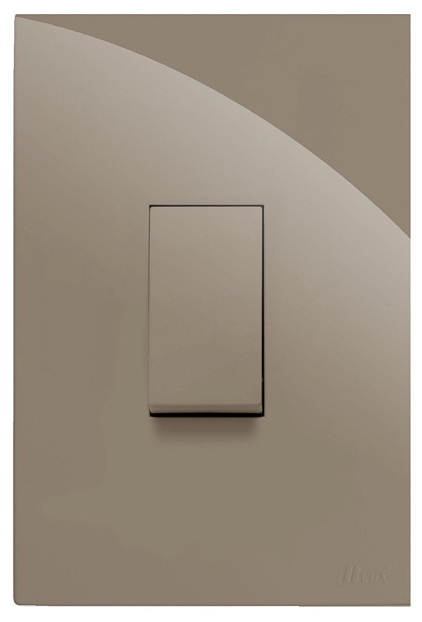 CJ INTERRUPTOR INTERMEDIARIO VERTICAL 4X2 - RECTA FENDI GLOSS