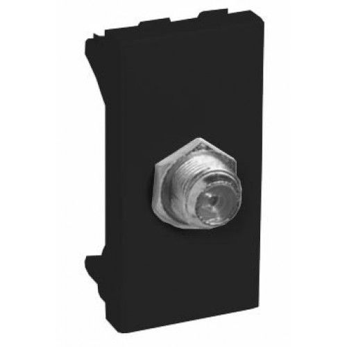 MODULO COAXIAL (ANTENA) -  RECTA BLACK SATIN FOSCO