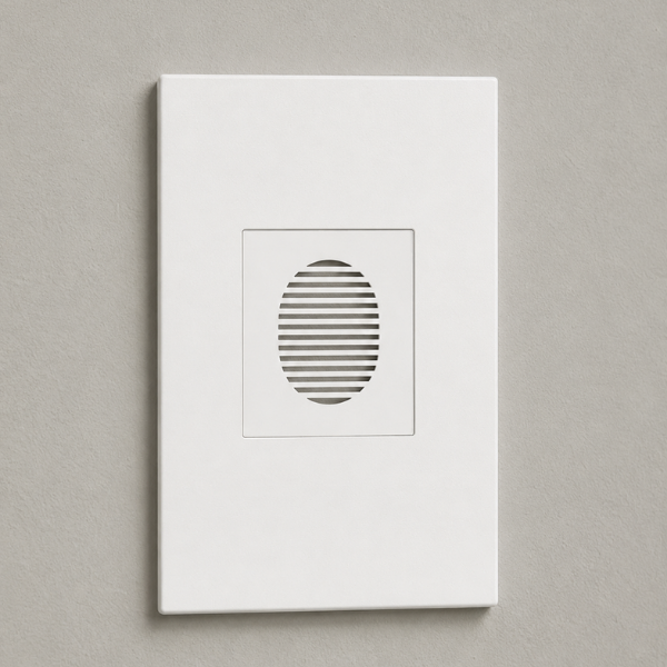 CJ CAMPAINHA CIGARRA (SOM) 4X2 - RECTA BRANCO SATIN FOSCO