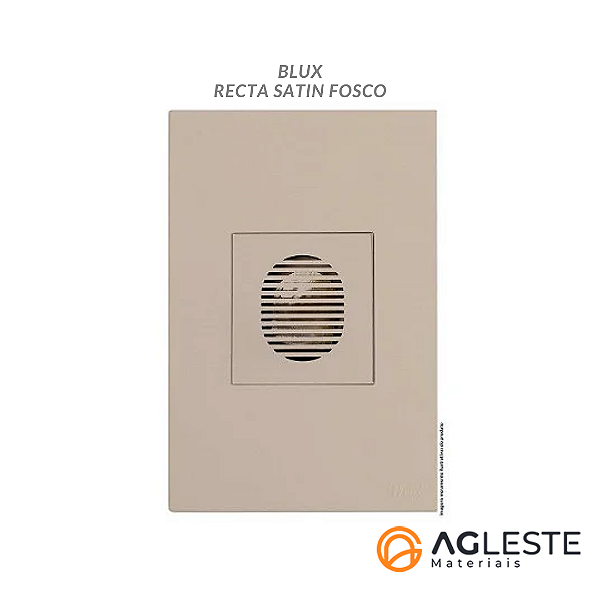 CJ CAMPAINHA CIGARRA (SOM) 4X2 -  RECTA AREIA SATIN FOSCO