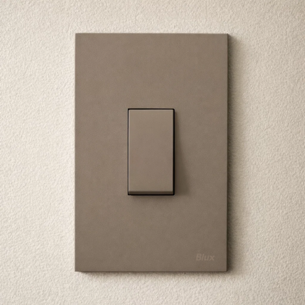 CJ INTERRUPTOR SIMPLES VERTICAL 4X2 - RECTA FENDI SATIN FOSCO