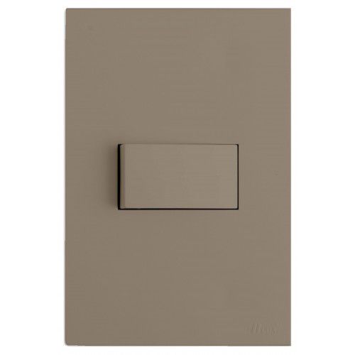 CJ INTERRUPTOR SIMPLES HORIZONTAL 4X2 -  RECTA FENDI SATIN FOSCO