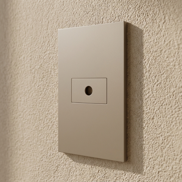 CJ PLACA FURO HORIZONTAL 4X2 - RECTA FENDI SATIN FOSCO