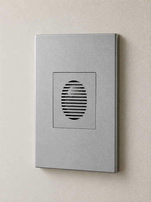CJ CAMPAINHA CIGARRA (SOM) 4X2 - RECTA PRATA SATIN FOSCO