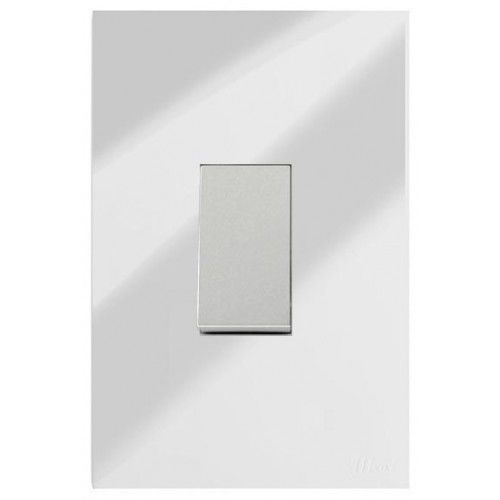 CJ INTERRUPTOR NTERMEDIARIO VERTICAL 4X2 - RECTA ESPELHADA GLOSS