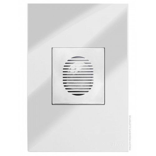 CJ CAMPAINHA CIGARRA (SOM) 4X2 RECTA ESPELHADA PRATA GLOSS