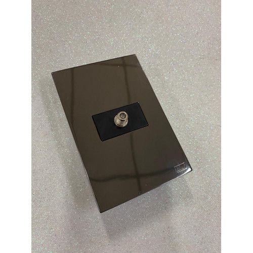 CJ COAXIAL (ANTENA) HOR. 4X2 - RECTA ESPELHADA GRAFITE FUME