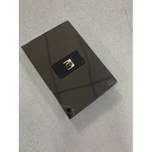 CJ ENTRADA RJ11 4 FIOS (TELEFONE) 4X2 - RECTA ESPELHADA FUME