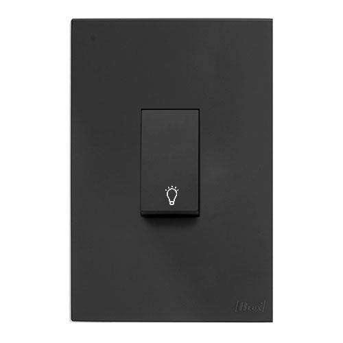 CJ PULSADOR DE MINUTERIA VER. 4X2 - RECTA HOME GRAFITE FOSCO