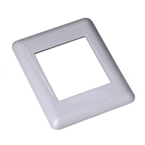 PLACA P/ 2 MODULOS JUNTOS - BLUX OVERLAP BRANCO