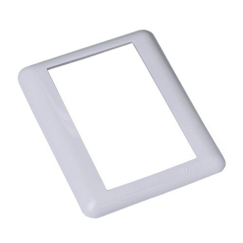 PLACA P/ 3 MODULOS - BLUX OVERLAP BRANCO