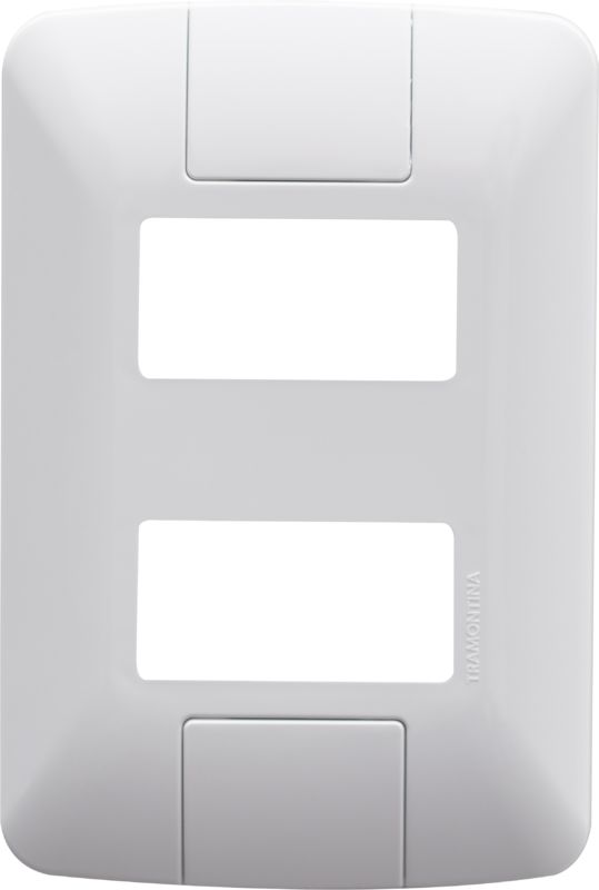 PLACA P/ 2 MODULOS SEPARADOS  4X2 - TRAMONTINA ARIA BRANCO