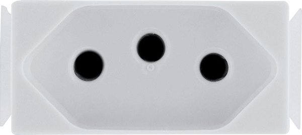 MODULO TOMADA 10A - TRAMONTINA ARIA BRANCO